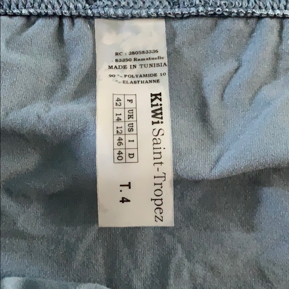 KiWi Saint-Tropez bikini. Top T 3. Bottom T 4 bathing suit. NEW - Picture 4 of 8